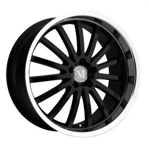 Mandrus – MILLENIUM – Black – 17″x8″ 25mm – Summer Wheels – 1780MAM255112B66